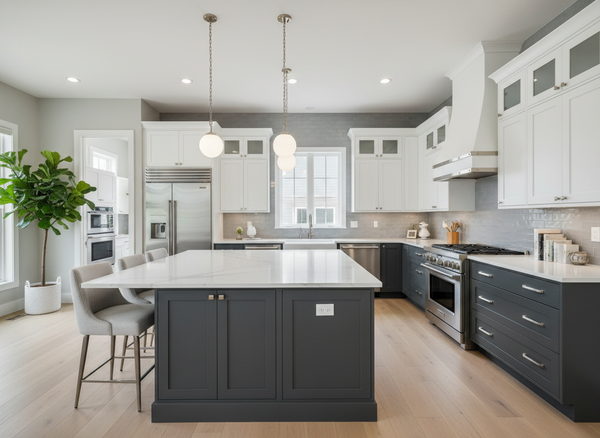 Shaker kitchen cabinets